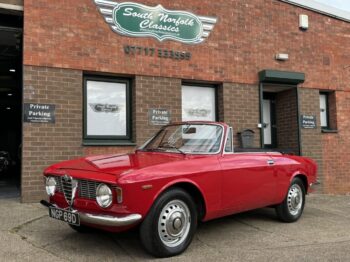 1966 Alfa Romeo Giulia GTC Sprint convertible