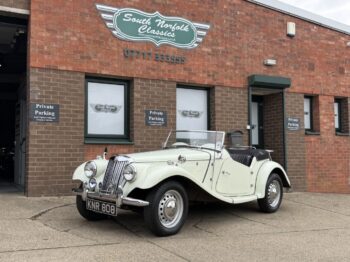 1954 MG TF, 58000 miles, excellent history