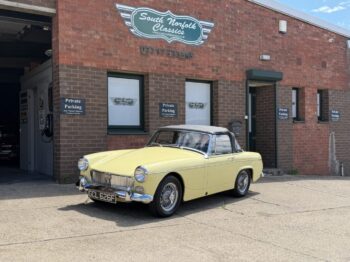 1967 MG Midget Mk3 1275, Primrose Yellow, 74000 miles, fully restored