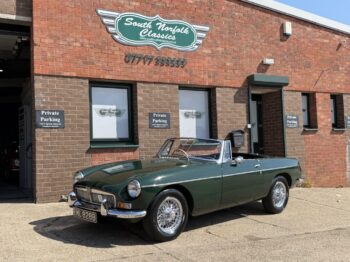 1964 MGB Roadster, Early Pull handle model with overdrive