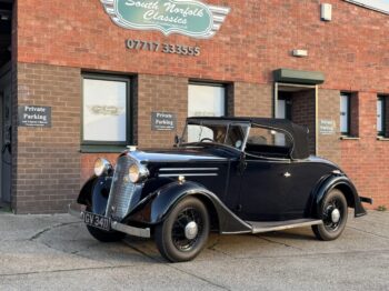 1935 Vauxhall 12/6 DY Duple bodied coach built Doctors Coupe